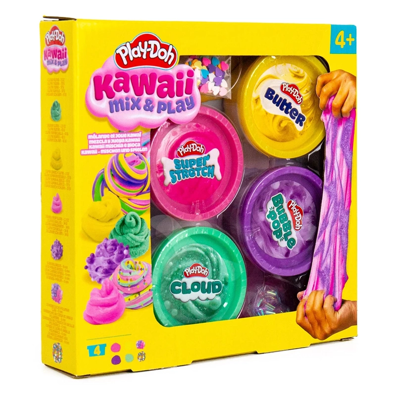 SET SLIME PLAY-DOH KAWAII 4 PIEZAS - 2