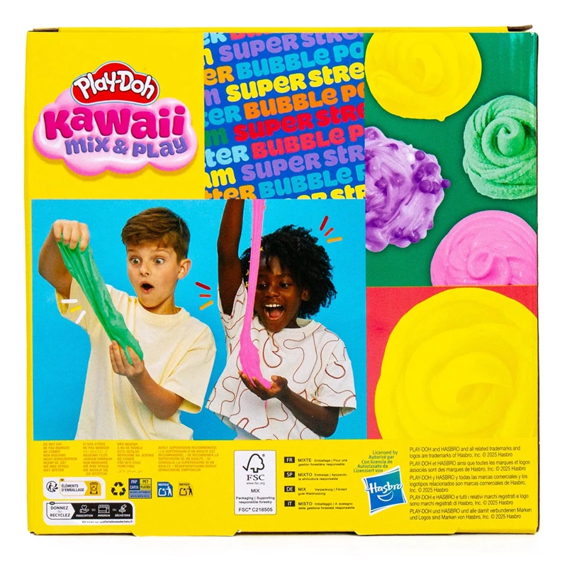 SET SLIME PLAY-DOH KAWAII 4 PIEZAS - 3