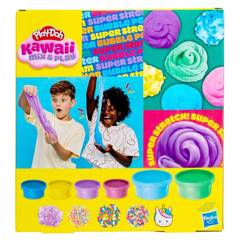 SET SLIME PLAY-DOH KAWAII MIX AND PLAY - 4