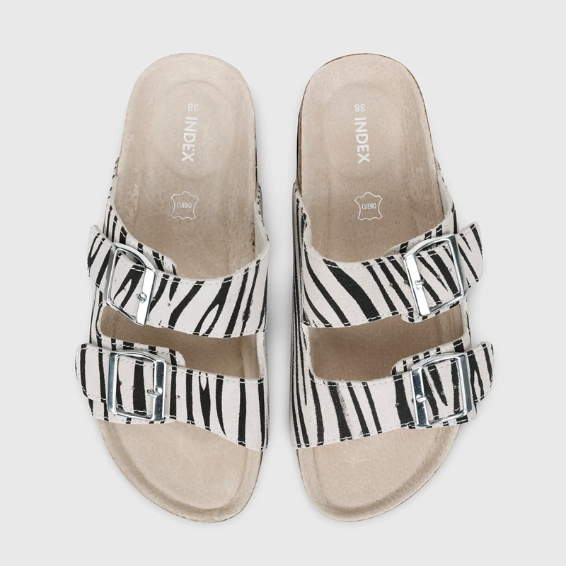 SANDALIAS MUJER INDEX IHOMY6 CUERO - 4