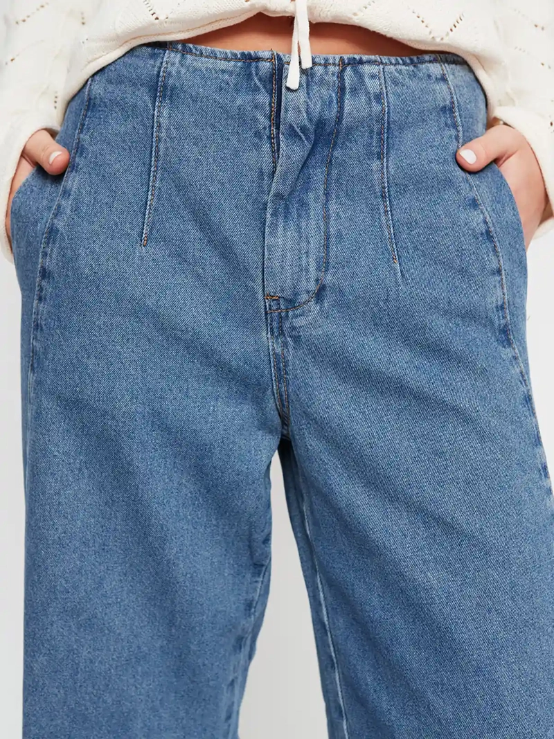JEANS MUJER BARBADOS ALGODÓN BARREL - 4