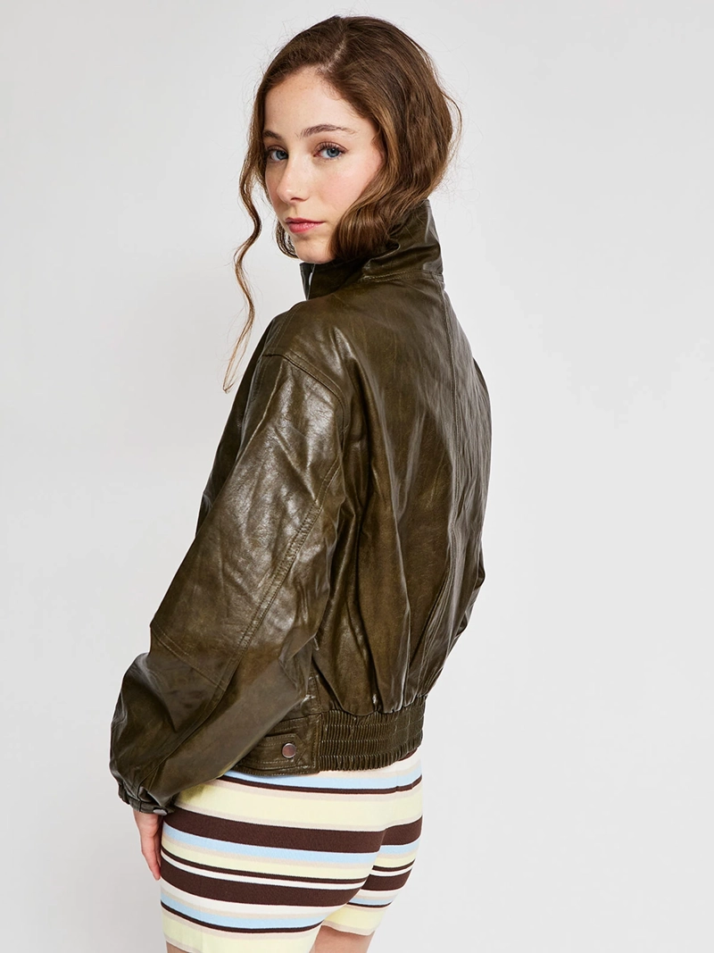 CHAQUETA MUJER INDEX EFECTO CUERO - 2