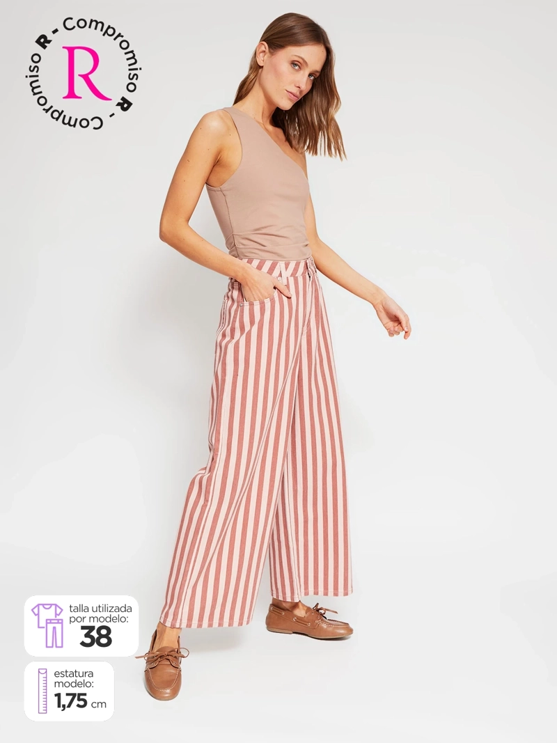 JEANS MUJER MARQUIS ALGODÓN WIDE LEG