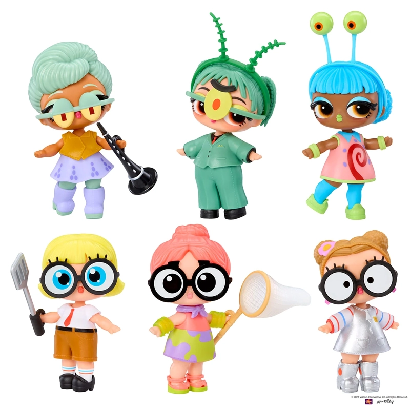 MUÑECA L.O.L SURPRISE LOVES SPONGE BOB SQUARE PANTS TOTS - 7