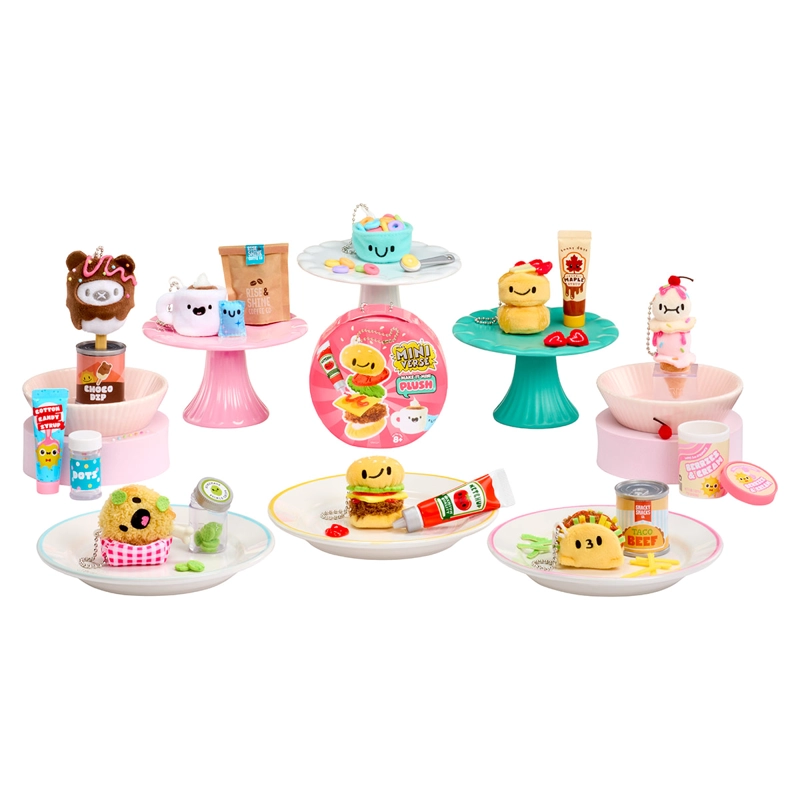 SET FIGURAS COLECCIONABLES MGA MINIVERSE MINI PLUSH - 7