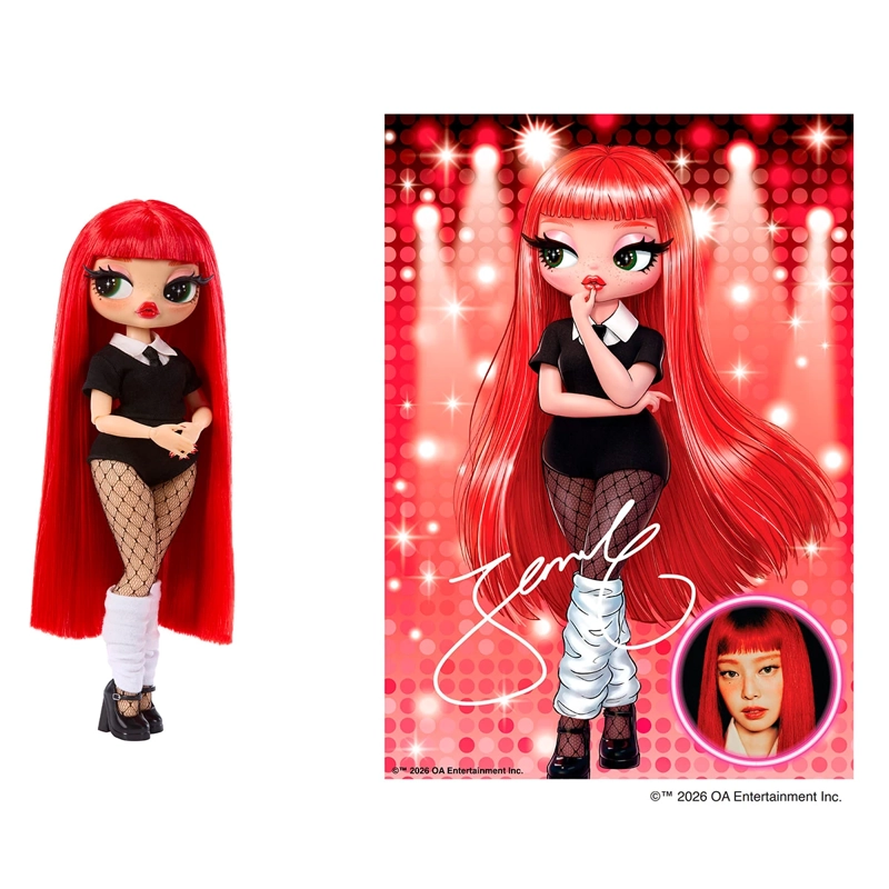 MUÑECA L.O.L SURPRISE O.M.G MUSIC FESTIVAL K-POP - JENNIE - 5