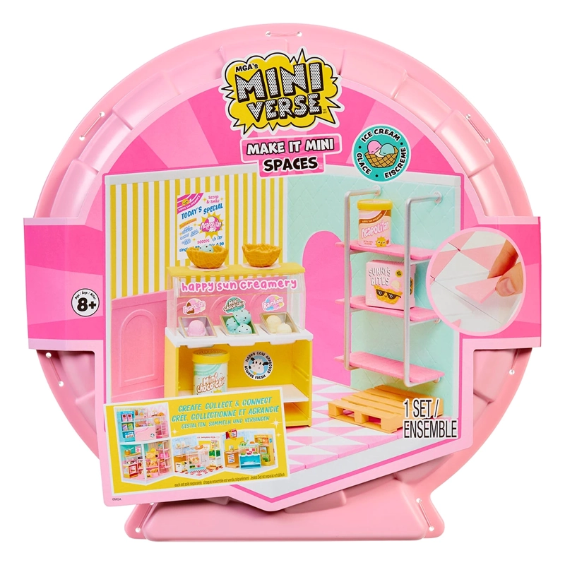 SET FIGURAS COLECCIONABLES MGA MINIVERSE SPACES STARTER PACK SURTIDO