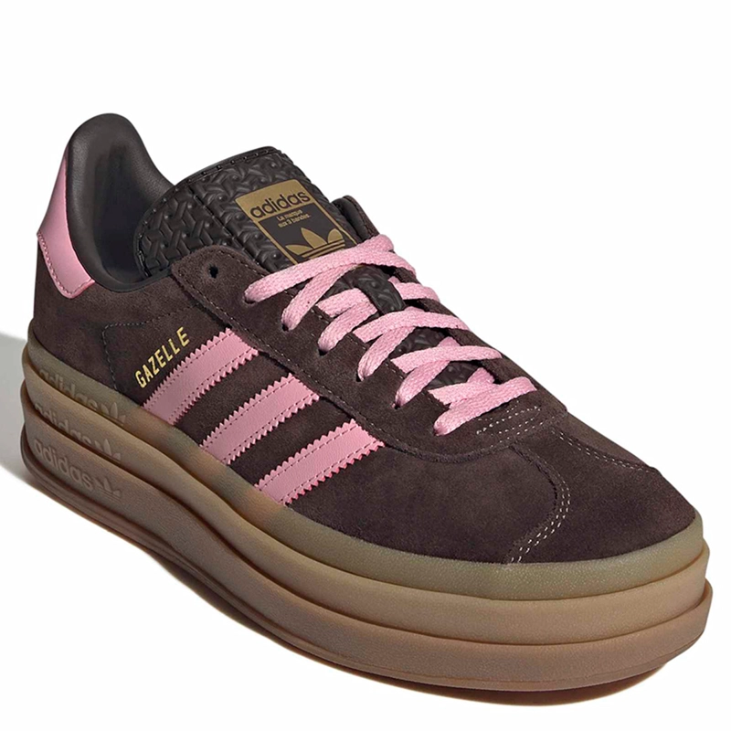 ZAPATILLAS MUJER ADIDAS ORIGINALS CASUALES CAFÉ GAZELLE BOLD - 2
