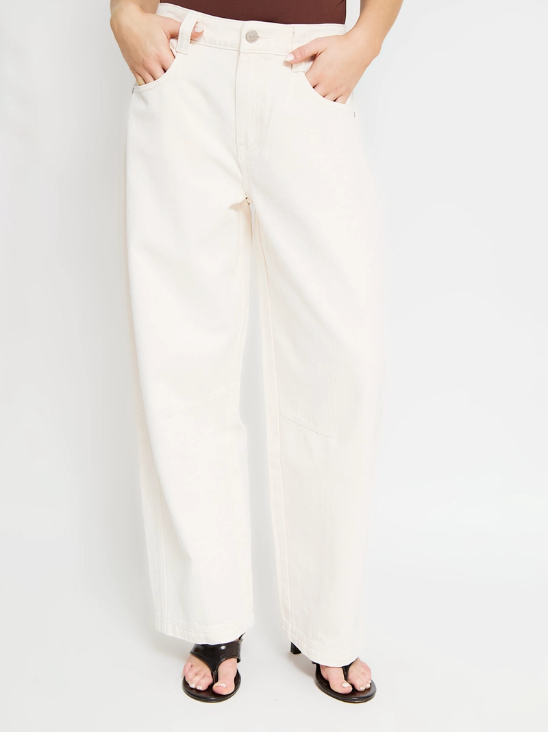 PANTALÓN MUJER INDEX ALGODÓN BALLOON - 2