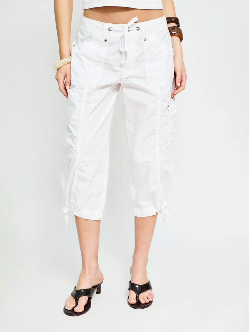 PANTALÓN MUJER INDEX ALGODÓN CAPRI CARGO - 2