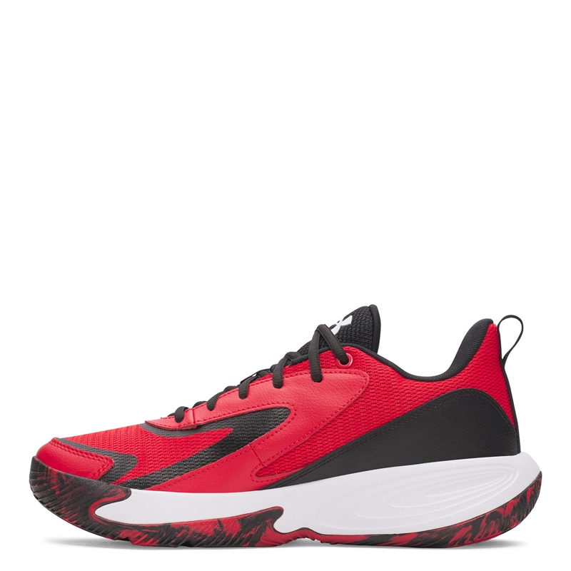 ZAPATILLAS HOMBRE UNDER ARMOUR BÁSQUETBOL ROJO UA LOCKDOWN 8 CUERO - 2