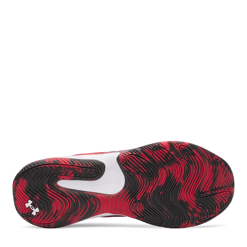 ZAPATILLAS HOMBRE UNDER ARMOUR BÁSQUETBOL ROJO UA LOCKDOWN 8 CUERO - 3