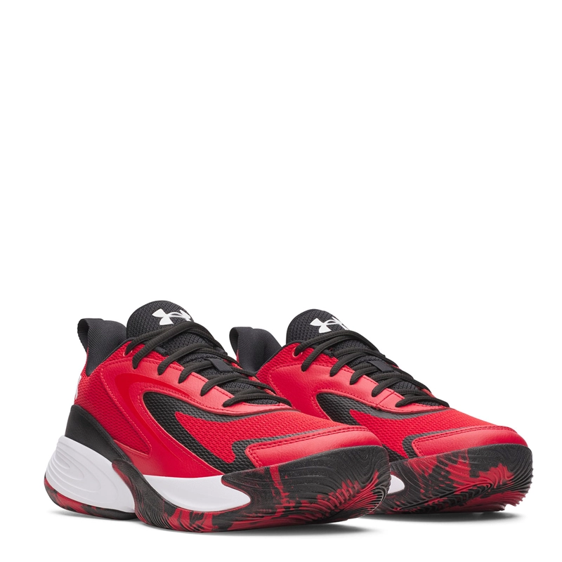 ZAPATILLAS HOMBRE UNDER ARMOUR BÁSQUETBOL ROJO UA LOCKDOWN 8 CUERO - 4