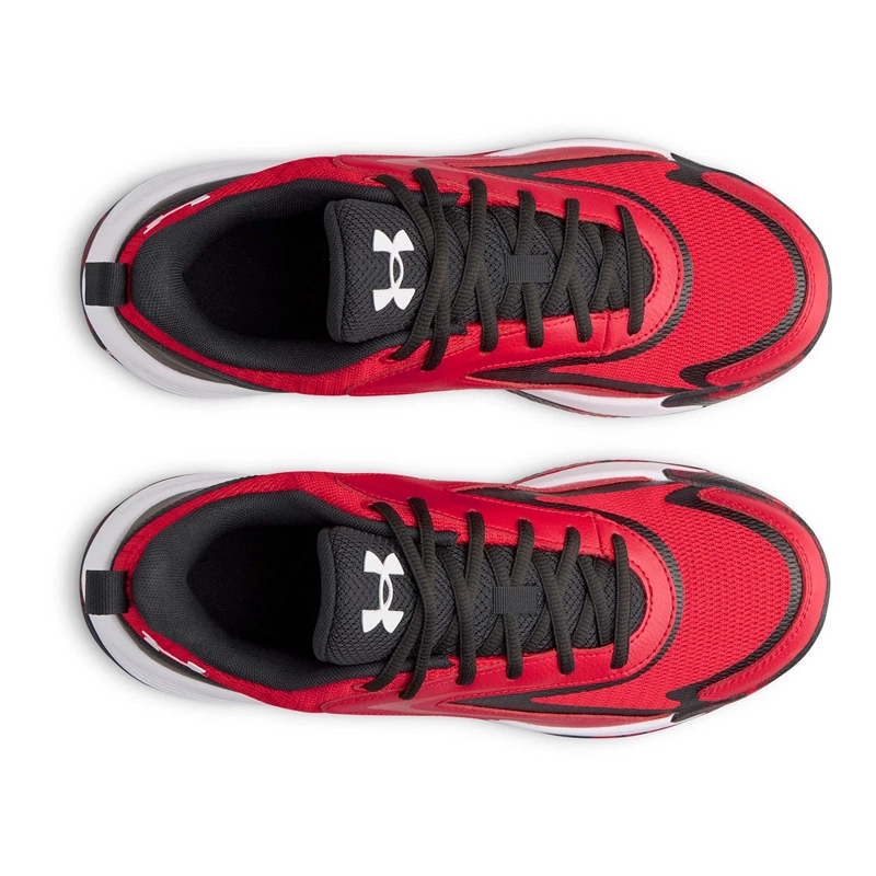 ZAPATILLAS HOMBRE UNDER ARMOUR BÁSQUETBOL ROJO UA LOCKDOWN 8 CUERO - 5