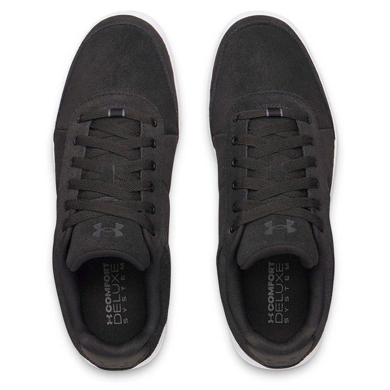 ZAPATILLAS HOMBRE UNDER ARMOUR URBANO NEGRO ST COURT SUEDE - 4