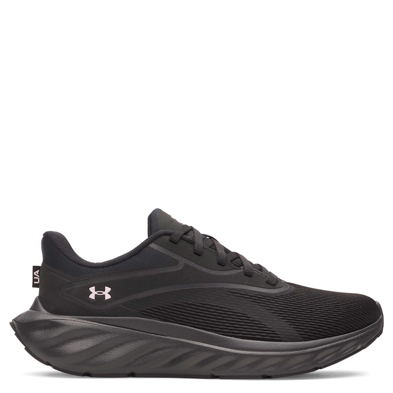 ZAPATILLAS MUJER UNDER ARMOUR RUNNING NEGRO ASCEND - 1
