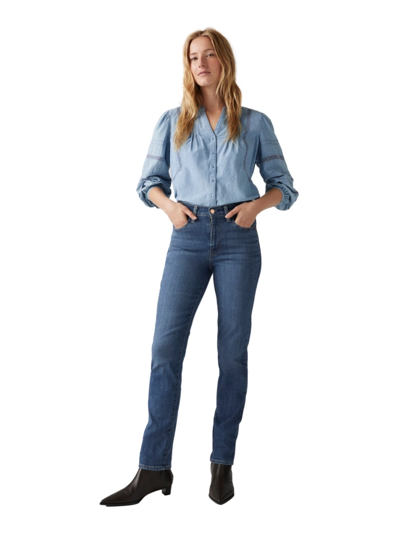JEANS MUJER LEVI'S 724 HIGH RISE STRAIGHT - 1