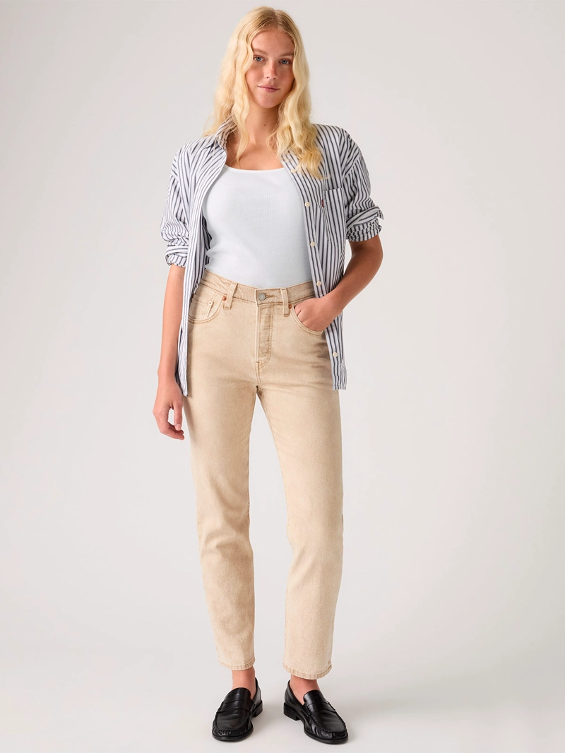 JEANS MUJER LEVI'S ALGODÓN 501 CROP
