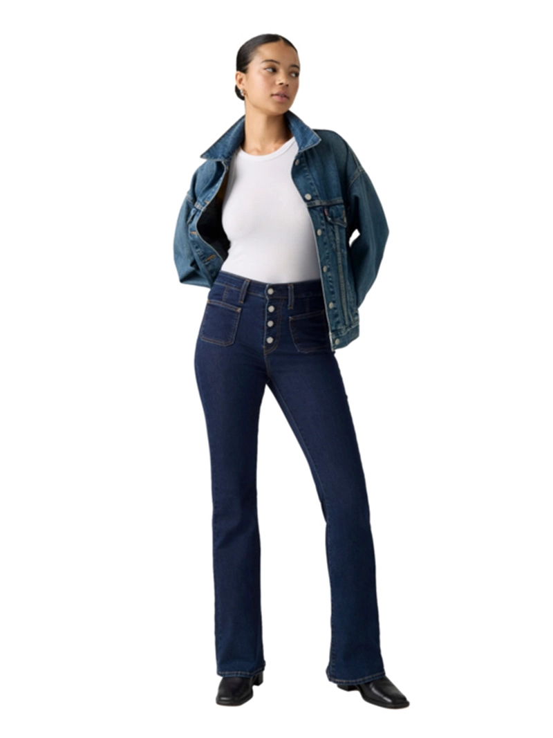 JEANS MUJER LEVI'S 726 HIGH RISE FLARE - 1