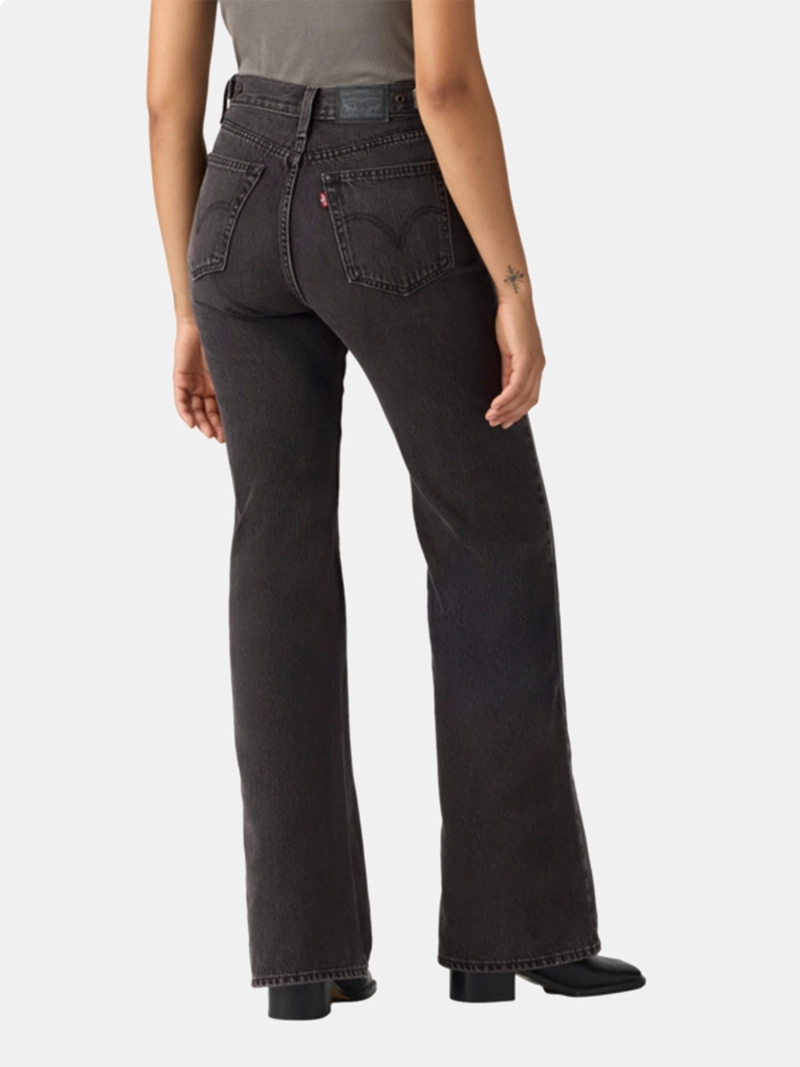 JEANS MUJER LEVI'S FLARE CINCH TIRO ALTO ALGODÓN - 3