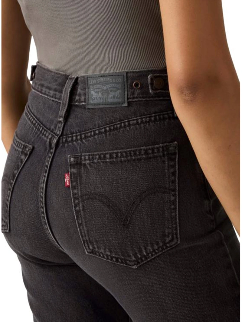 JEANS MUJER LEVI'S FLARE CINCH TIRO ALTO ALGODÓN - 5