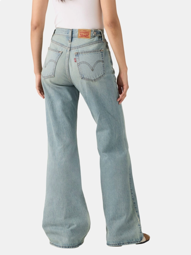 JEANS MUJER LEVI'S FLARE CINCH TIRO ALTO ALGODÓN - 3