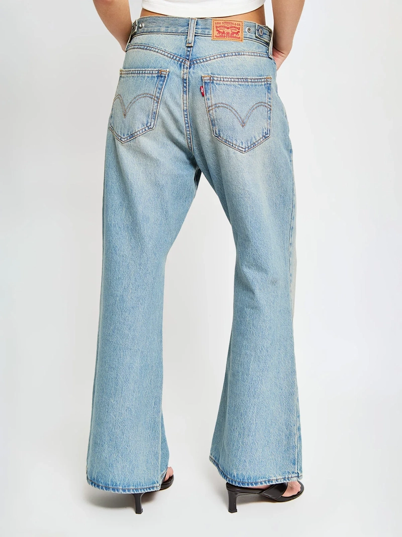 JEANS MUJER LEVI'S ALGODÓN FLARE TIRO ALTO - 7
