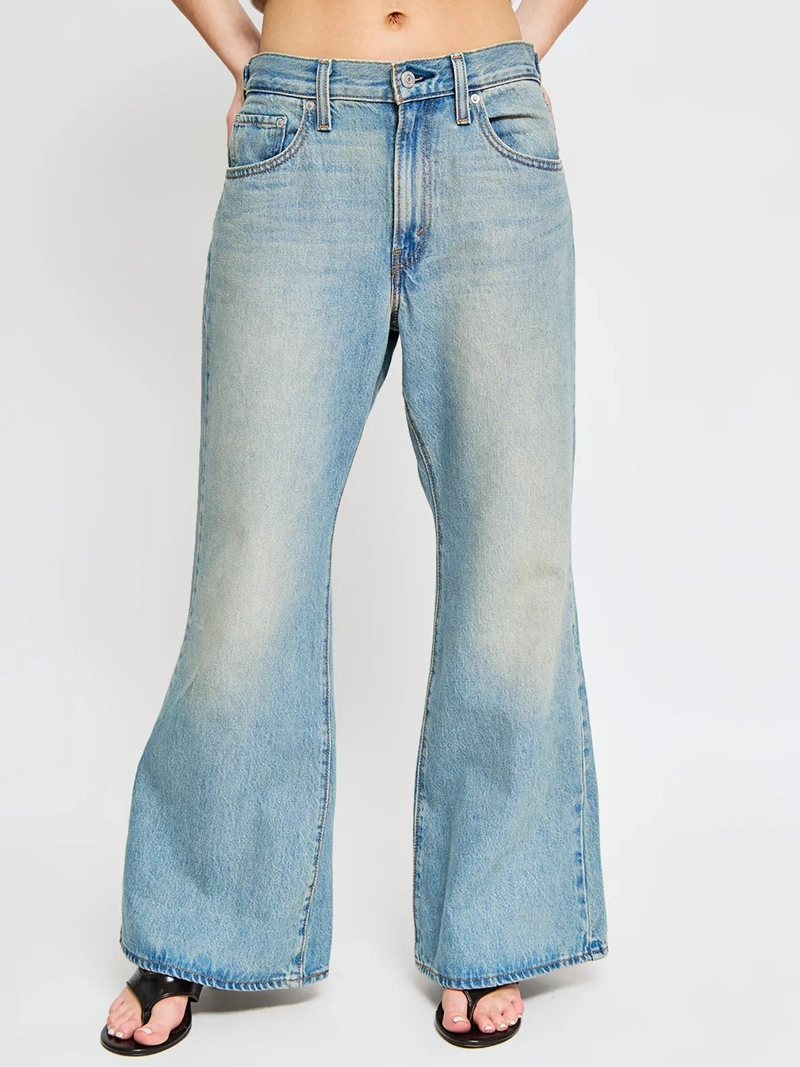JEANS MUJER LEVI'S ALGODÓN FLARE TIRO ALTO - 6