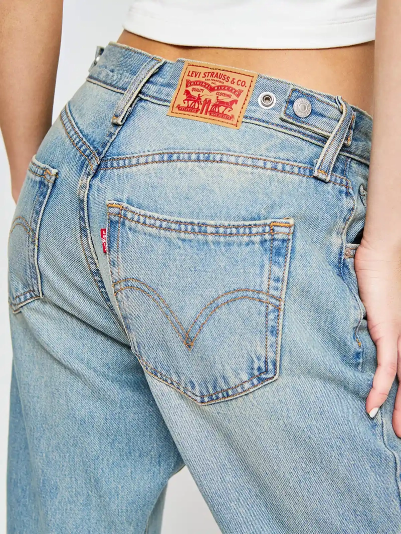 JEANS MUJER LEVI'S ALGODÓN FLARE TIRO ALTO - 8