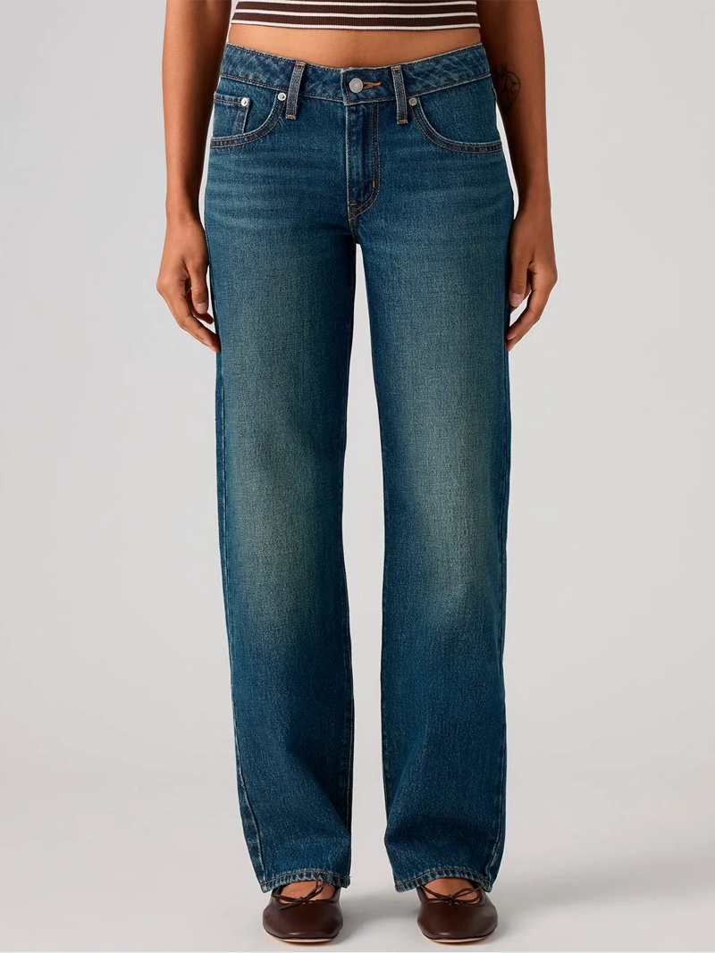 JEANS MUJER LEVI'S ALGODÓN SUPERLOW STRAIGHT - 2