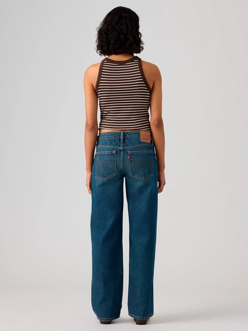 JEANS MUJER LEVI'S ALGODÓN SUPERLOW STRAIGHT - 4