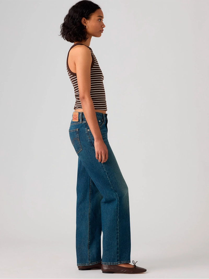 JEANS MUJER LEVI'S ALGODÓN SUPERLOW STRAIGHT - 3
