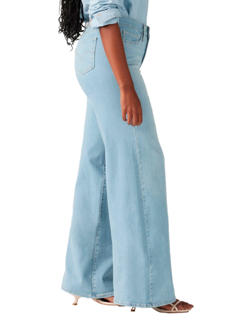 JEANS MUJER LEVI'S ALGODÓN 318 SHAPING WIDE LEG - 3