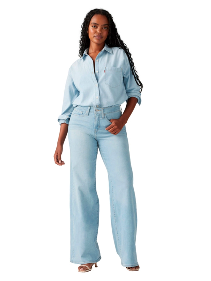 JEANS MUJER LEVI'S ALGODÓN 318 SHAPING WIDE LEG