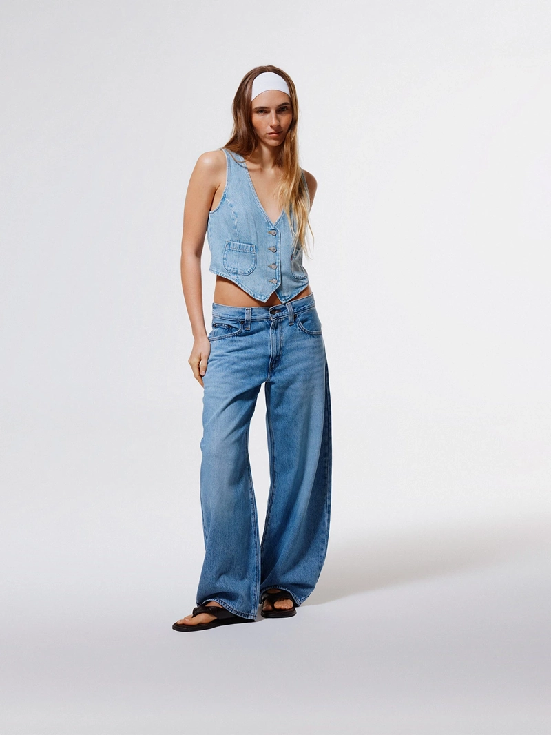 JEANS MUJER LEVI'S ALGODÓN MIDDY BALLOON TIRO MEDIO - 2