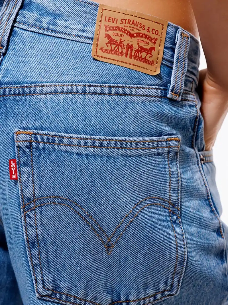 JEANS MUJER LEVI'S ALGODÓN MIDDY BALLOON TIRO MEDIO - 3