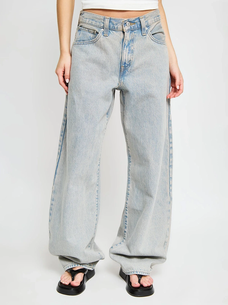 JEANS MUJER LEVI'S ALGODÓN MIDDY BALLOON TIRO MEDIO - 5