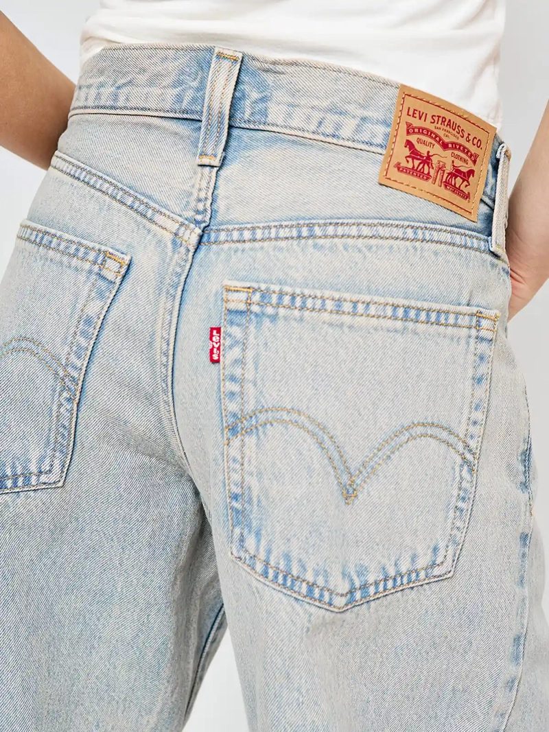 JEANS MUJER LEVI'S ALGODÓN MIDDY BALLOON TIRO MEDIO - 7