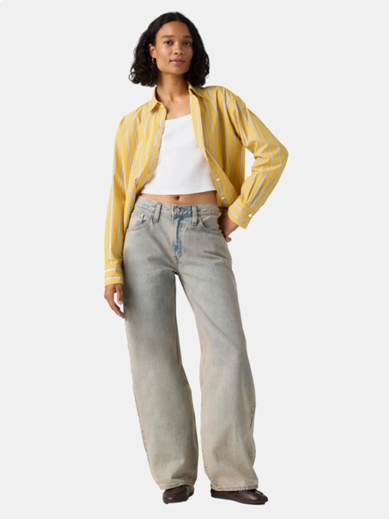 JEANS MUJER LEVI'S ALGODÓN MIDDY BALLOON