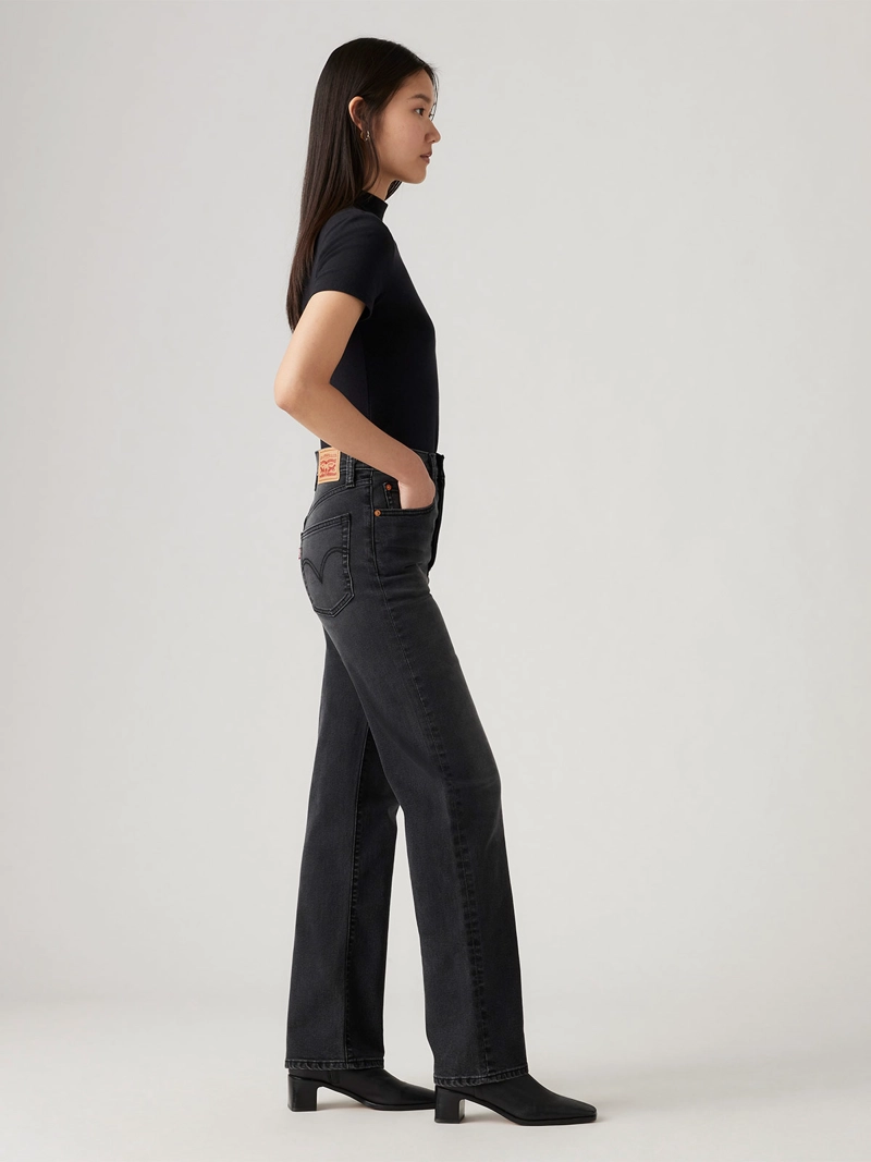 JEANS MUJER LEVI'S ALGODÓN RIBCAGE STRAIGHT - 2