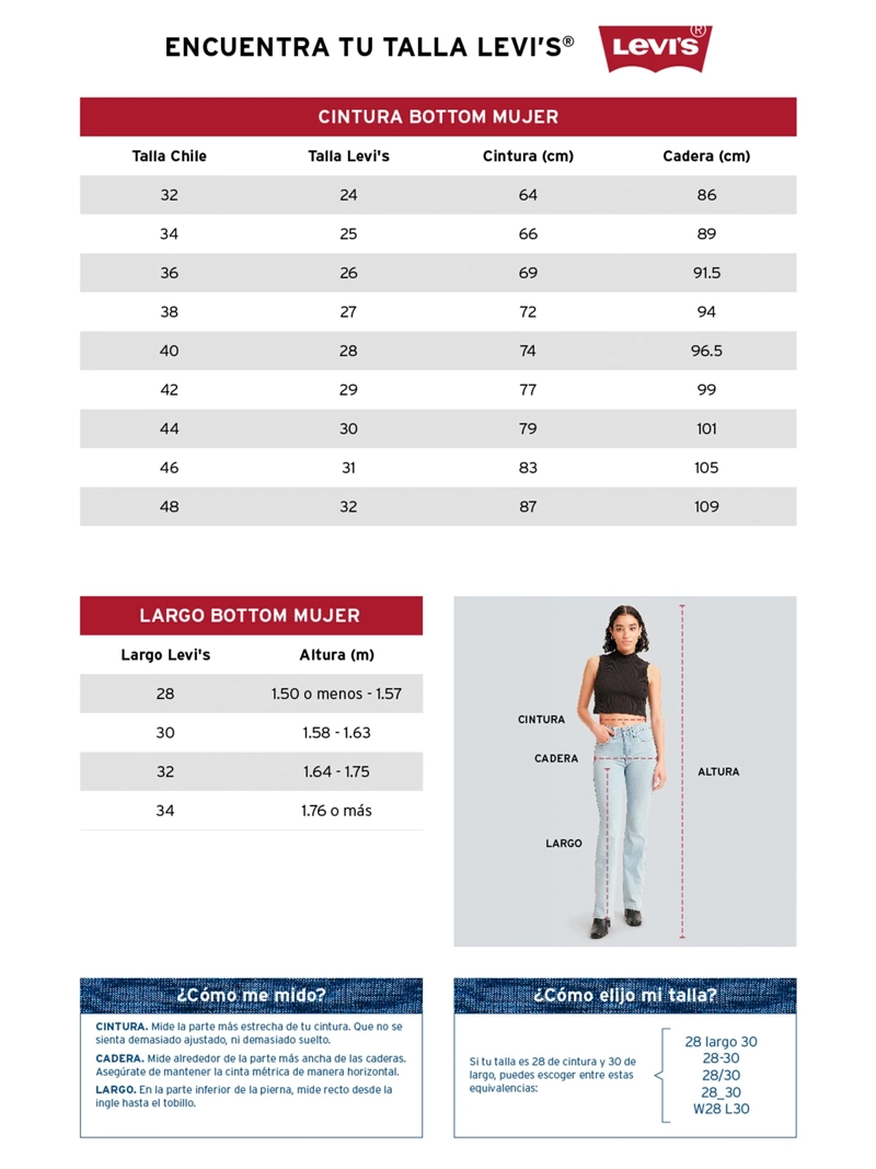 JEANS MUJER LEVI'S ALGODÓN RIBCAGE STRAIGHT - 4
