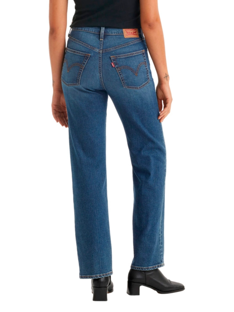 JEANS MUJER LEVI'S ALGODÓN RIBCAGE STRAIGHT - 4