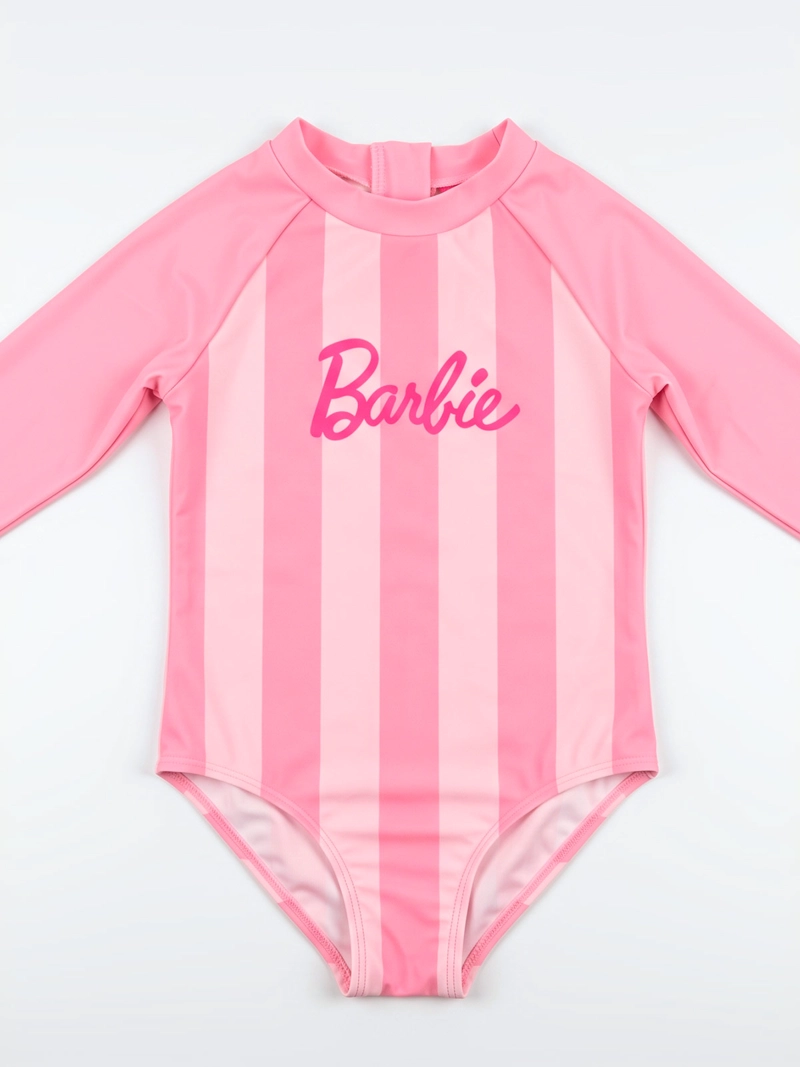 TRAJE DE BAÑO NIÑA BARBIE