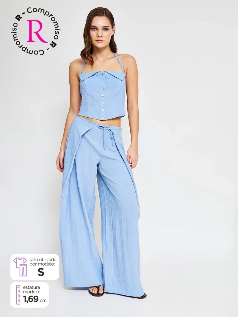 PANTALÓN MUJER INDEX PAÑUELO DÚO - 1