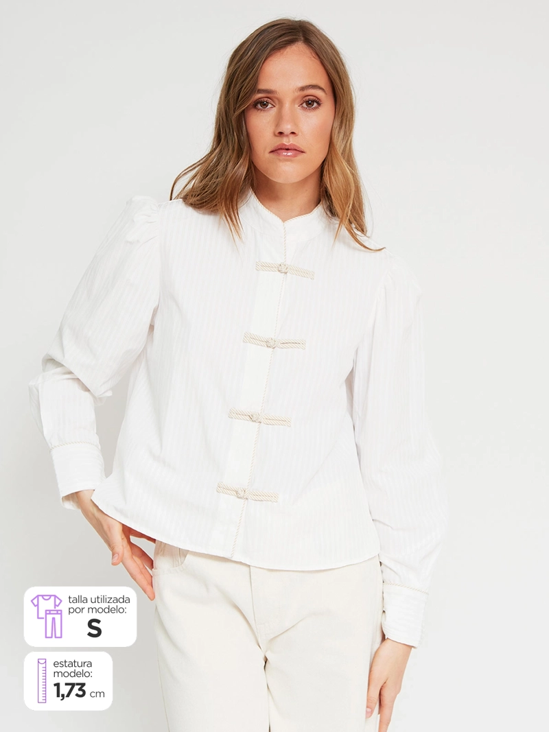 BLUSA MUJER MARQUIS BOTONES
