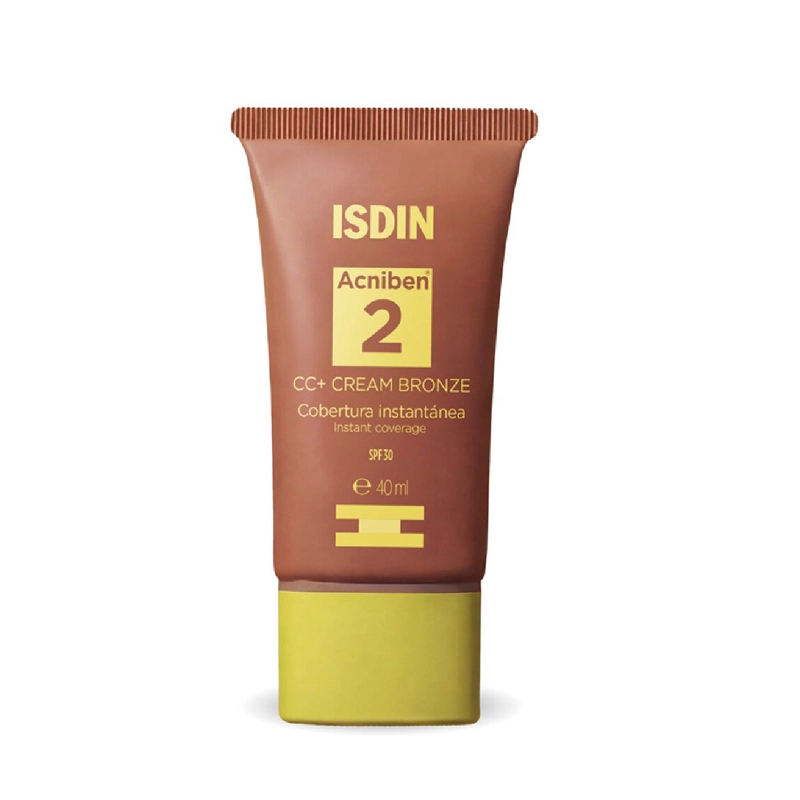 CREMA ANTIACNÉ ISDIN ACNIBEN CC+ CREAM BRONZE SPF30 40ML - 1