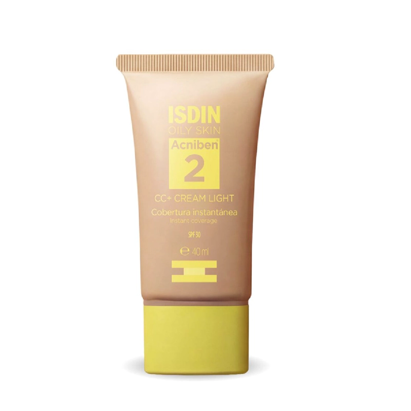 CREMA ANTIACNÉ ISDIN ACNIBEN CC+ CREAM LIGHT SPF30 40ML - 1