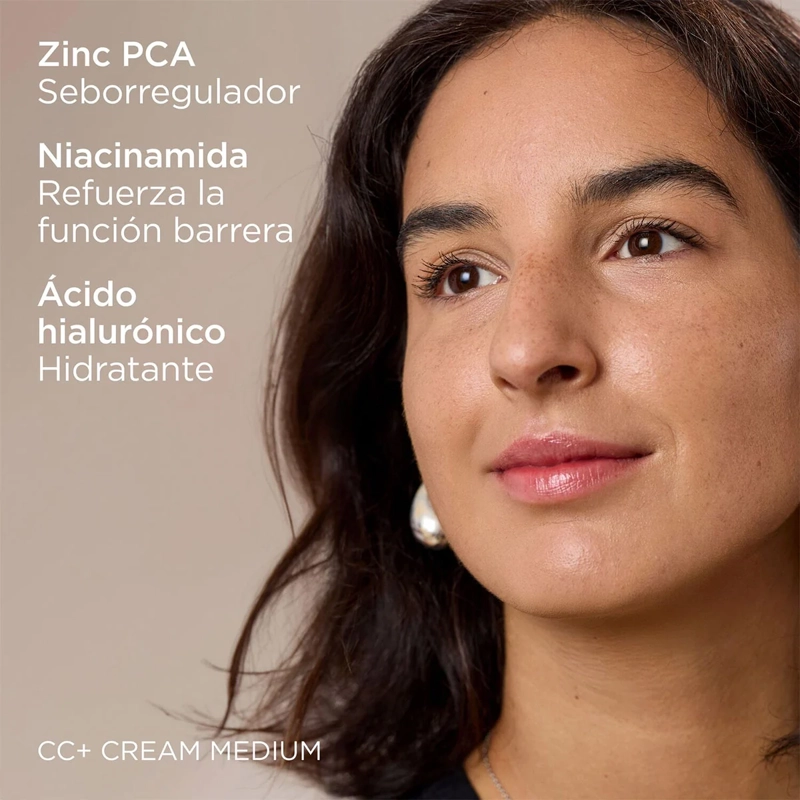 CREMA ANTIACNÉ ISDIN ACNIBEN CC+ CREAM MEDIUM SPF30 40ML - 6