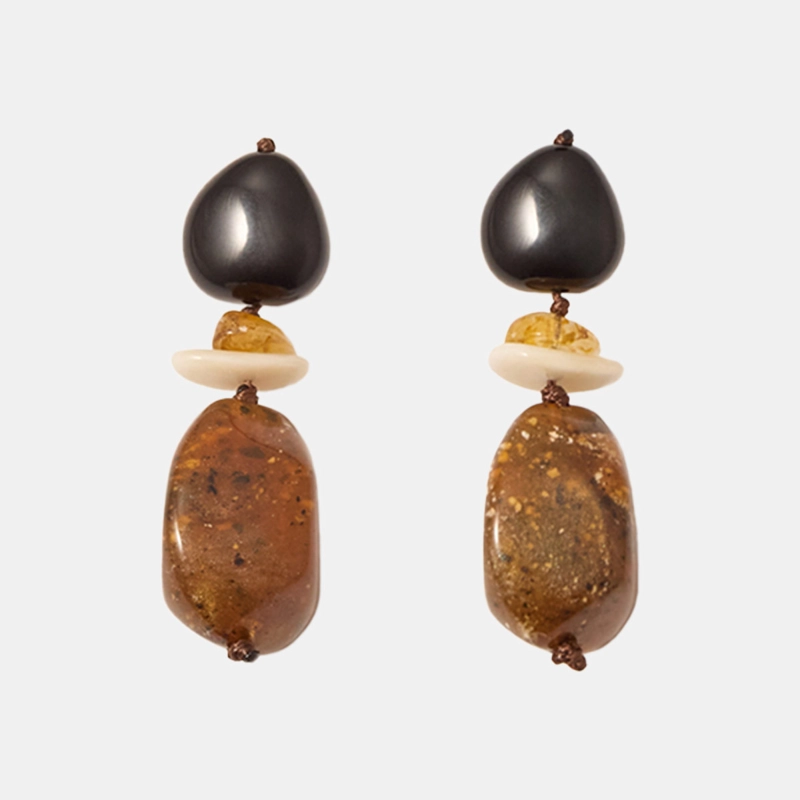 AROS TRIPLE SFERA NEGRO RESINA - 1