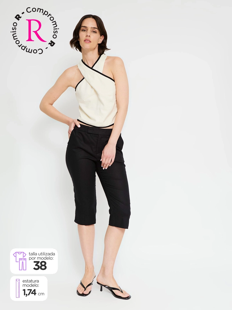 PANTALÓN MUJER MARQUIS LINO CAPRI